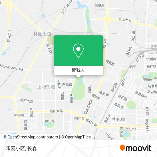 乐园小区地图