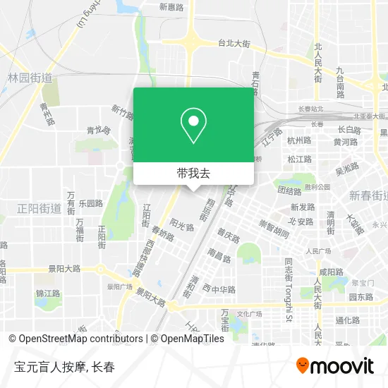 宝元盲人按摩地图