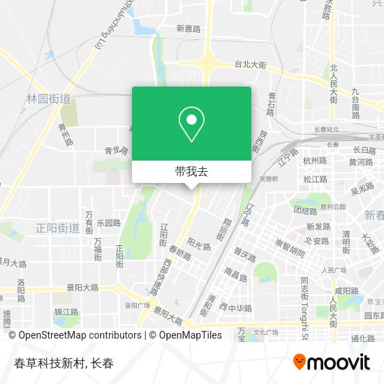 春草科技新村地图