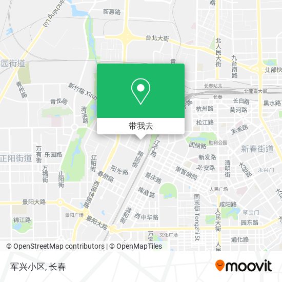军兴小区地图