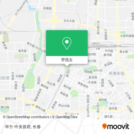 华方·中央首府地图
