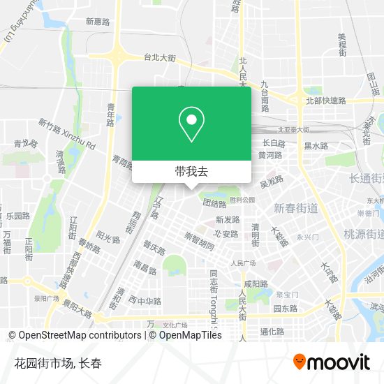 花园街市场地图