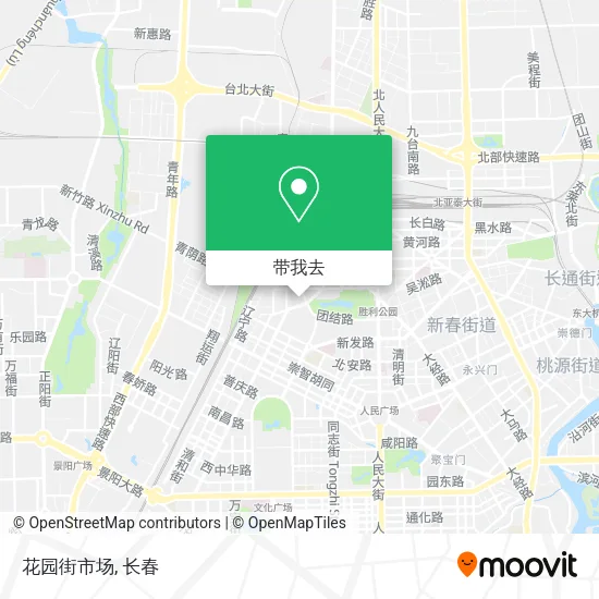 花园街市场地图