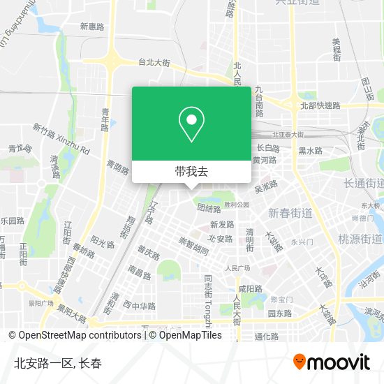 北安路一区地图