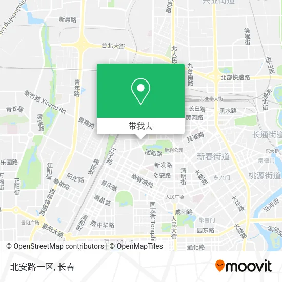 北安路一区地图