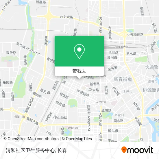 清和社区卫生服务中心地图