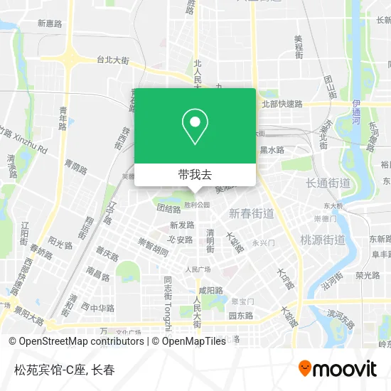松苑宾馆-C座地图