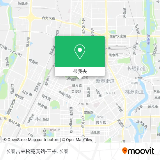 长春吉林松苑宾馆-三栋地图