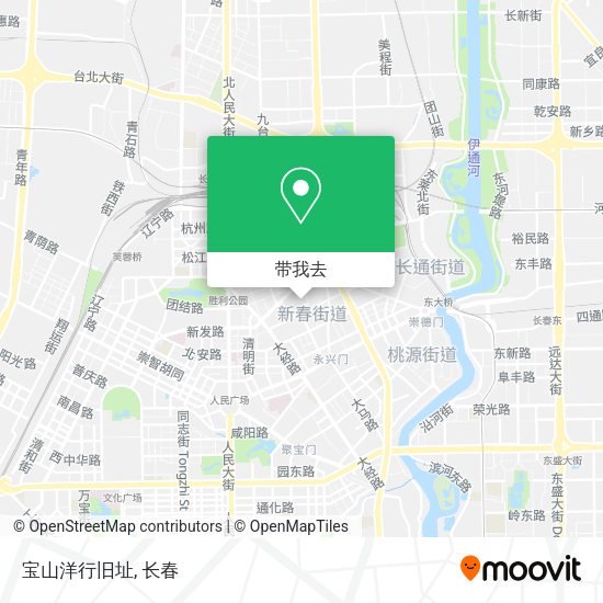 宝山洋行旧址地图