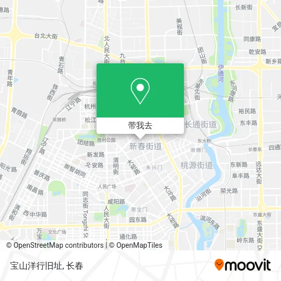 宝山洋行旧址地图