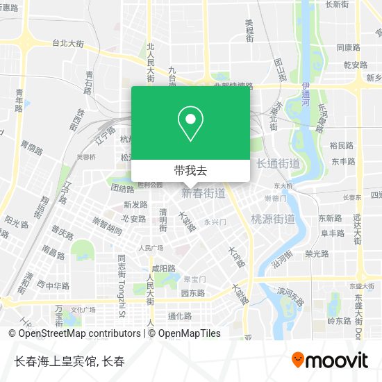 长春海上皇宾馆地图