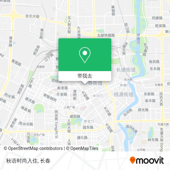 秋语时尚入住地图
