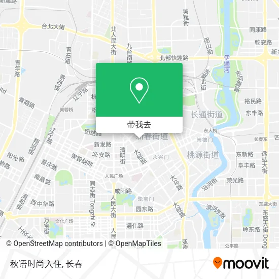 秋语时尚入住地图
