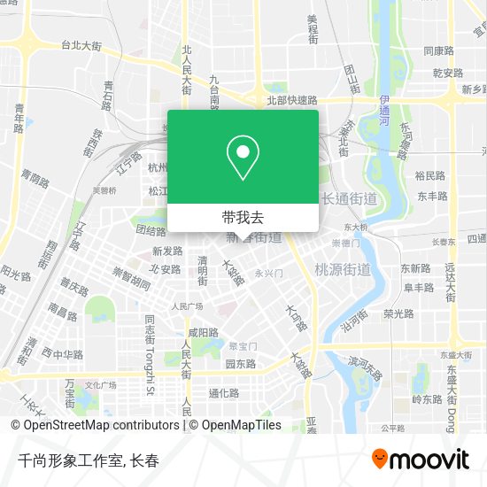 千尚形象工作室地图
