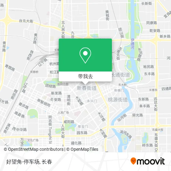 好望角-停车场地图