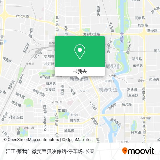 汪正·莱我佳微笑宝贝映像馆-停车场地图