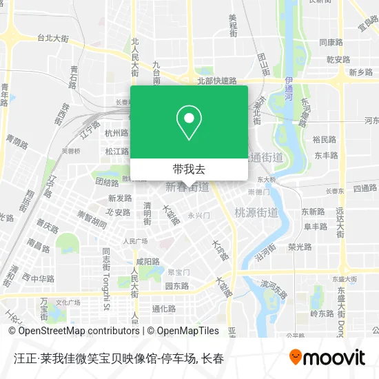 汪正·莱我佳微笑宝贝映像馆-停车场地图