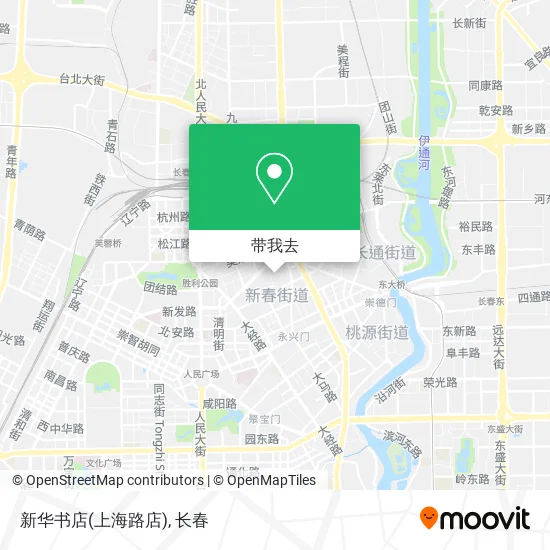 新华书店(上海路店)地图