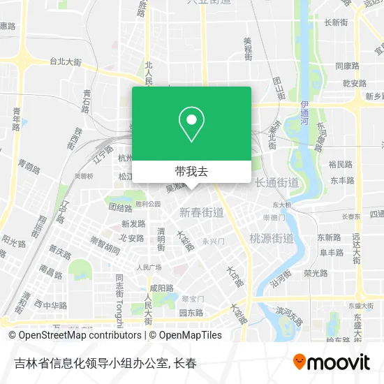 吉林省信息化领导小组办公室地图