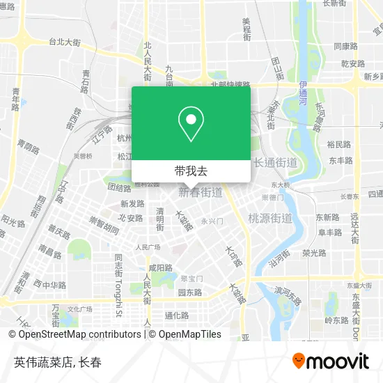 英伟蔬菜店地图