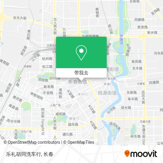 乐礼胡同洗车行地图