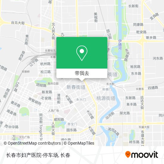 长春市妇产医院-停车场地图