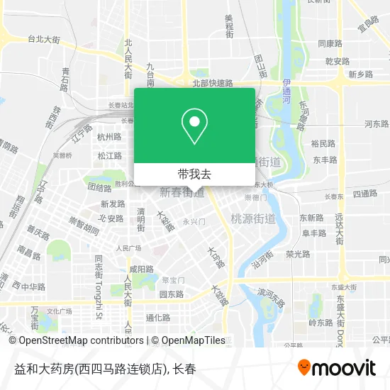 益和大药房(西四马路连锁店)地图