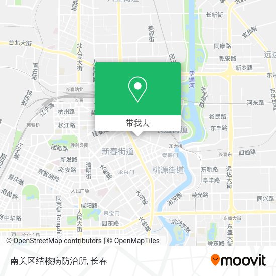 南关区结核病防治所地图