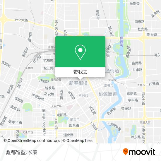 鑫都造型地图