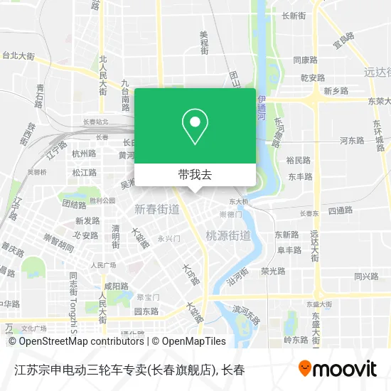 江苏宗申电动三轮车专卖(长春旗舰店)地图