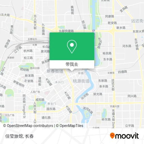 佳莹旅馆地图