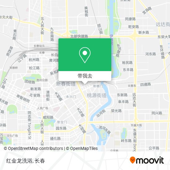 红金龙洗浴地图