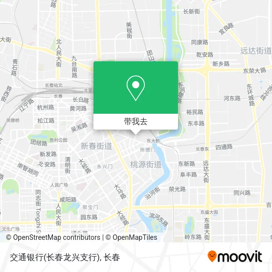 交通银行(长春龙兴支行)地图