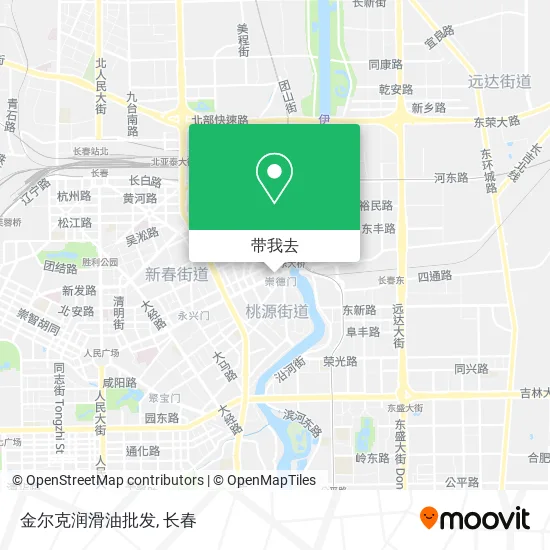 金尔克润滑油批发地图
