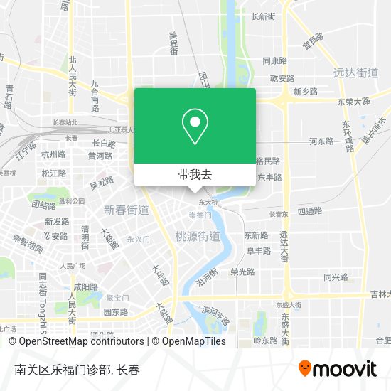 南关区乐福门诊部地图