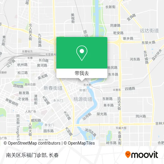 南关区乐福门诊部地图