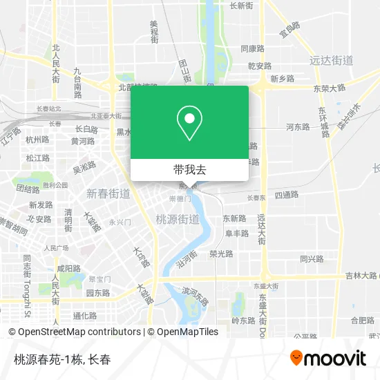 桃源春苑-1栋地图