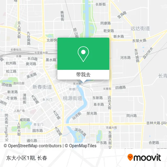 东大小区1期地图