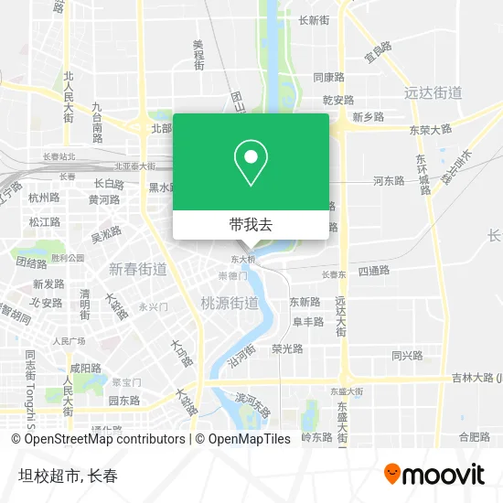 坦校超市地图