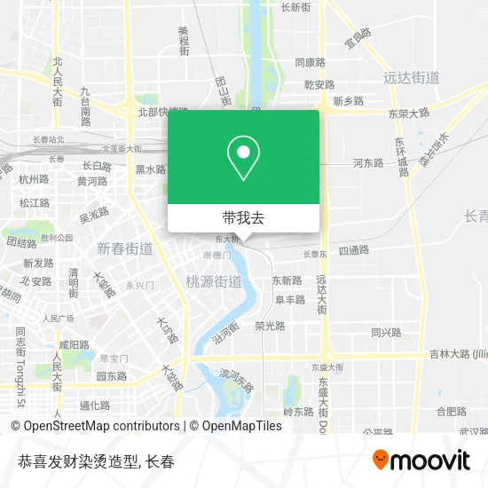 恭喜发财染烫造型地图