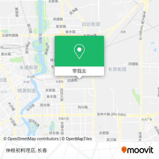 伸根初料理店地图