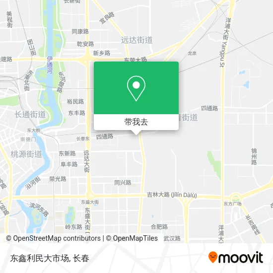 东鑫利民大市场地图