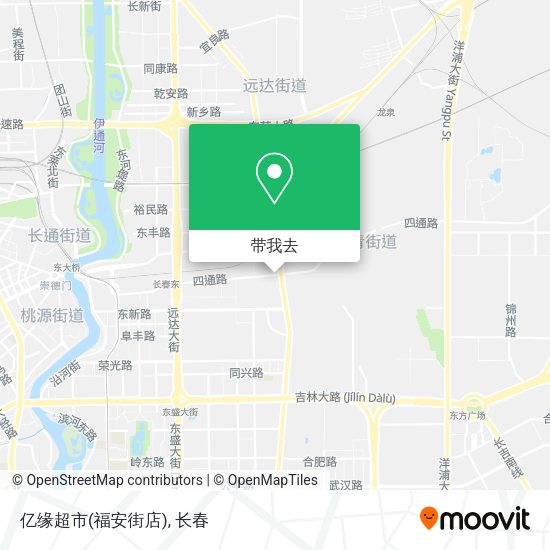 亿缘超市(福安街店)地图
