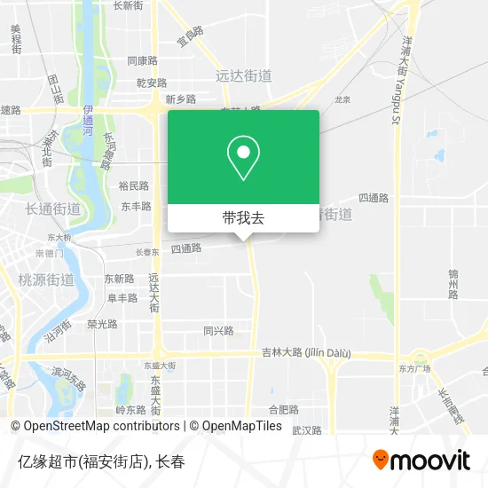 亿缘超市(福安街店)地图