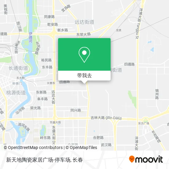 新天地陶瓷家居广场-停车场地图