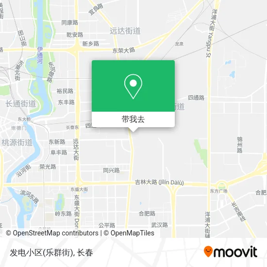 发电小区(乐群街)地图