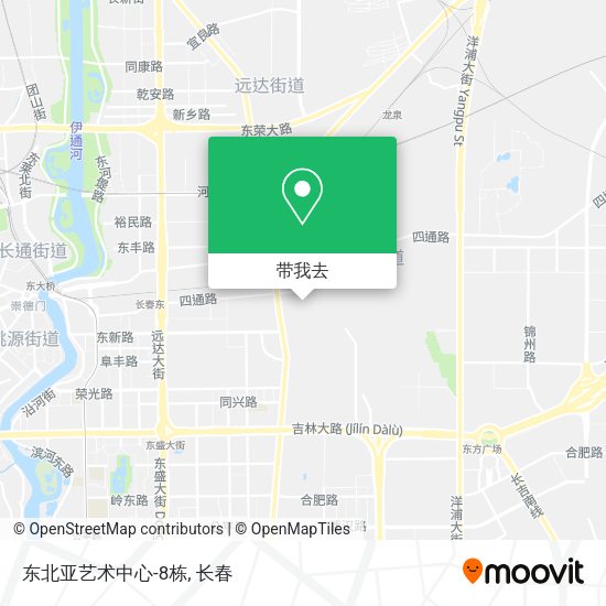 东北亚艺术中心-8栋地图