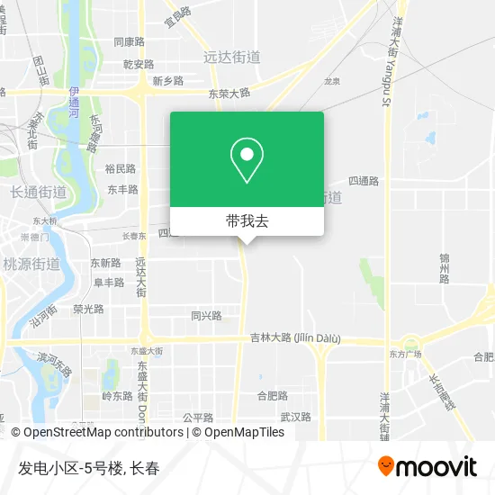 发电小区-5号楼地图
