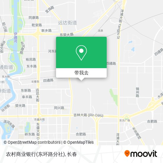 农村商业银行(东环路分社)地图