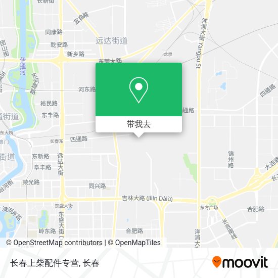 长春上柴配件专营地图